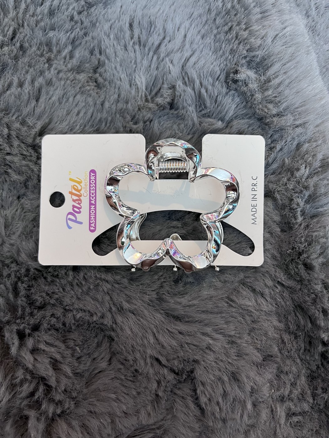 Crystal Butterfly Claw Clip