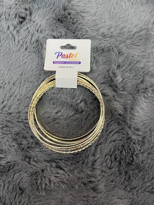 Gold bangle set