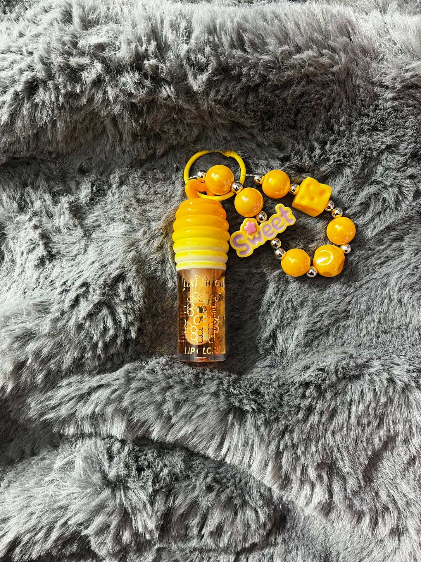 Honey Drip Lip Gloss keychain