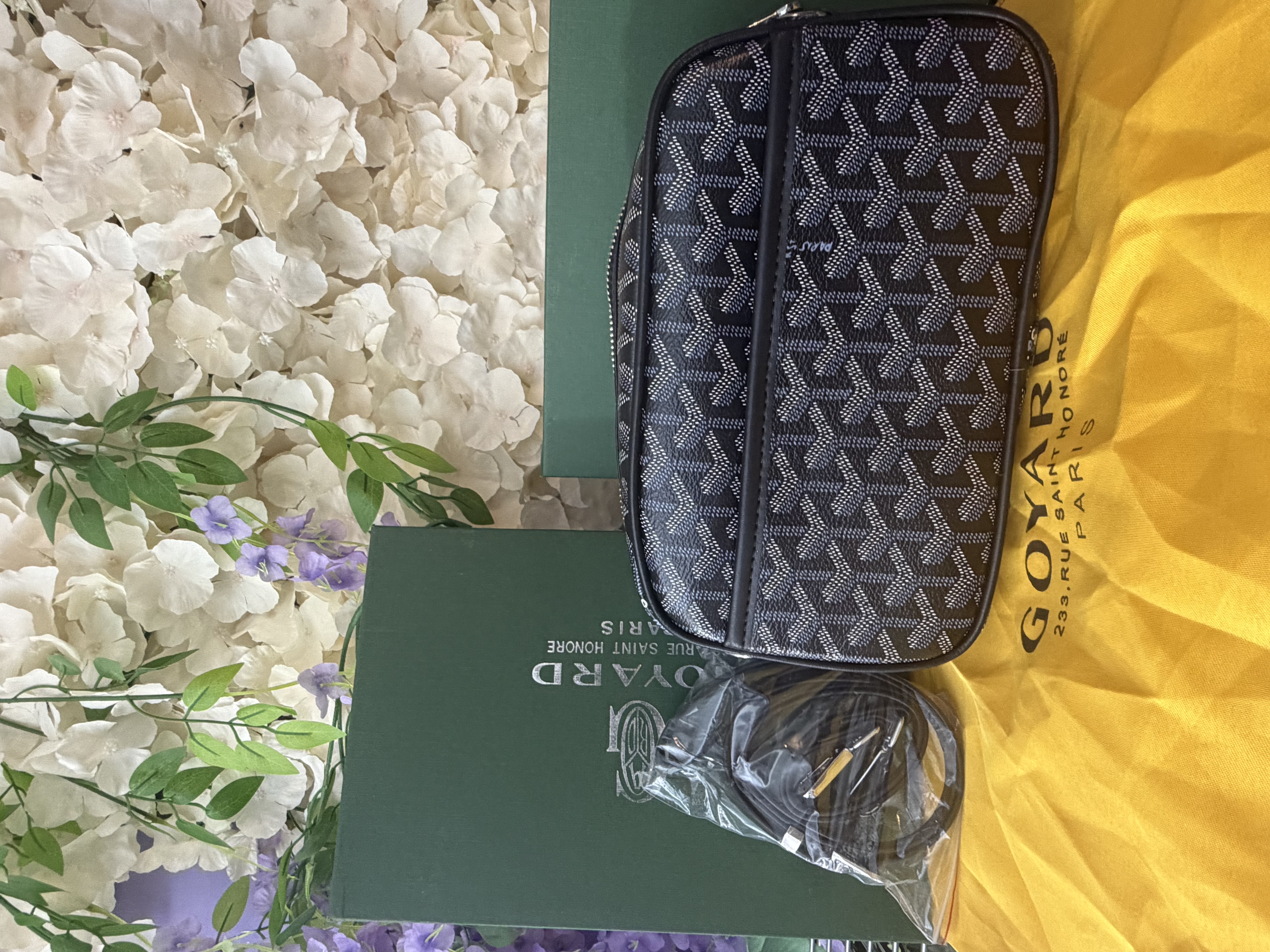All Black Goyard CB